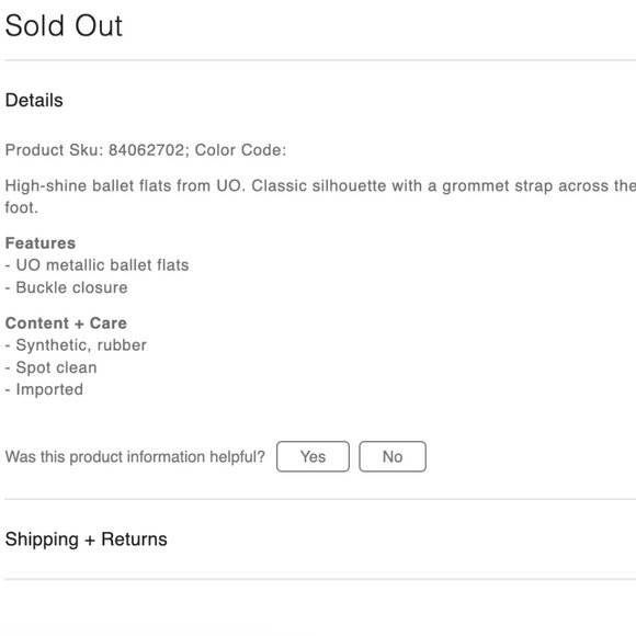 UO Sammy Grommet Strap Ballet Flat - Picture 7 of 11